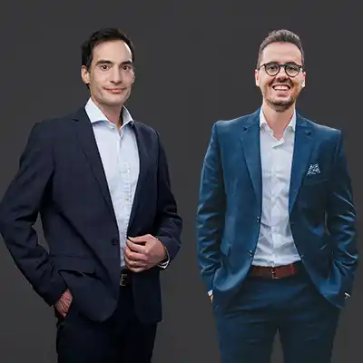 Leandro Exequiel Belusci y Pablo Crimer