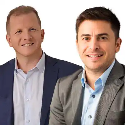 Edgardo Ponsetti y Claudio García Sinagra