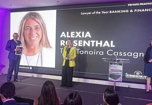 Alexia Rosenthal fue reconocida como Lawyer of the Year Banking &amp; Finance