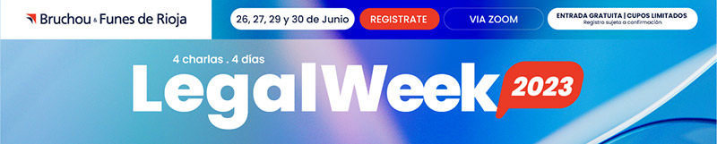 Llega la tercera edición Bruchou &amp; Funes de Rioja Legal Week 2023