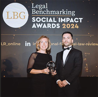 MBPartners recibe el premio “DEI Firm of the Year”  en los “Social Impact Americas Awards 2024” de IFLR