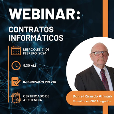 Webinar de ZBV Abogados: Contratos Informáticos