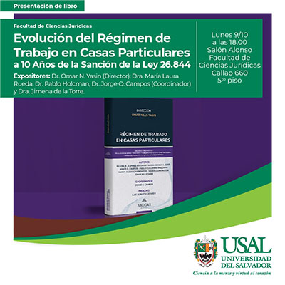 Nueva presentación de: Evolución del régimen de trabajo en casas particulares