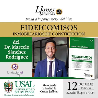 Presentación del libro: Fideicomisos inmobiliarios de construcción