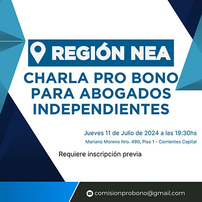 Meeting entre abogados particulares Pro Bono