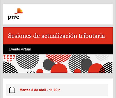 Sesiones de actualización tributaria
